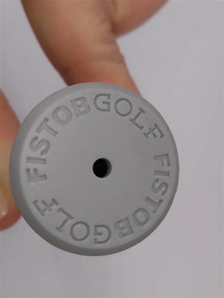 Visoko-zmogljiv gumijast oprijem za golf – črna proti-zdrsu z lepljivim vzorcem