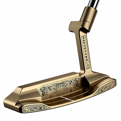 Zlata glava za golf in nov oblikovalski logotip