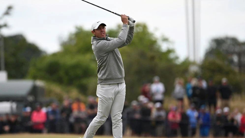 British Open: McIlroy in Hovland Vorne